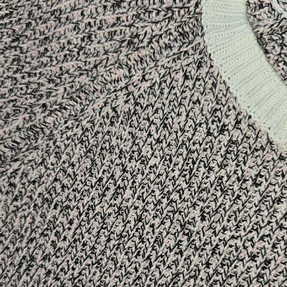 INC International Concepts Pink, Gray, White Crew Neck Sweater Size XL - Picture 3 of 6
